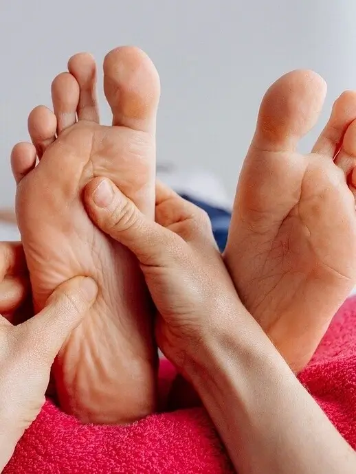 Séance de réflexologie plantaire