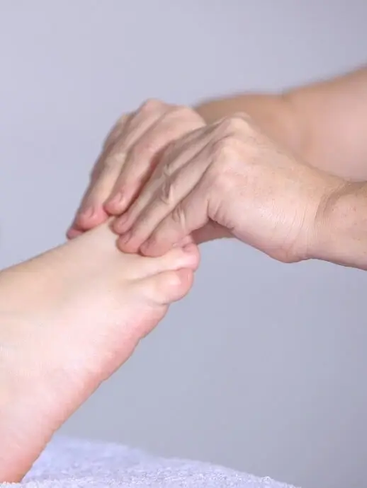 Séance de réflexologie plantaire