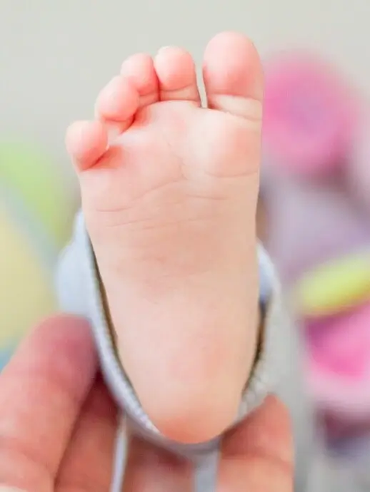 Pied d'enfant
